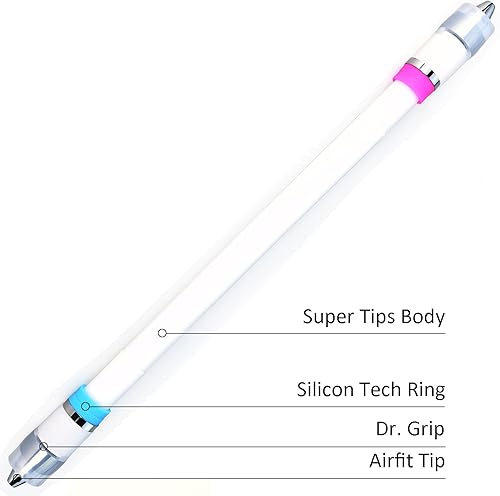 Miniatura 3 de Pen Spinning Mod Original Ivan Mod Buster CYL Peem Mod, bolígrafo giratorio con peso para principiantes, algodón de azúcar azul rosa agarre