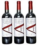Vinho Vina Collada by Marques de Riscal 750ml 9 Vinho Vik A Cabernet Sauvignon Chileno | Kit com 3 Garrafas | Oferta