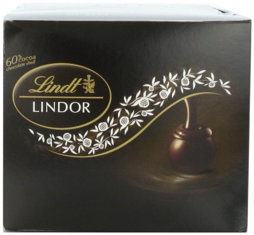 Lindt LINDOR 60% Extra Dark Chocolate Truffles, Kosher, 60 Count Box x pack of 2 (total 120 count)