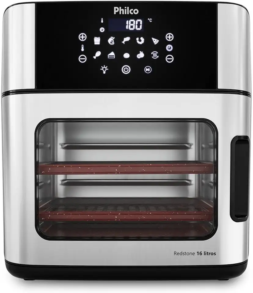 Air Fryer Philco 16L 4 em 1 Painel Digital PAF16A 220V