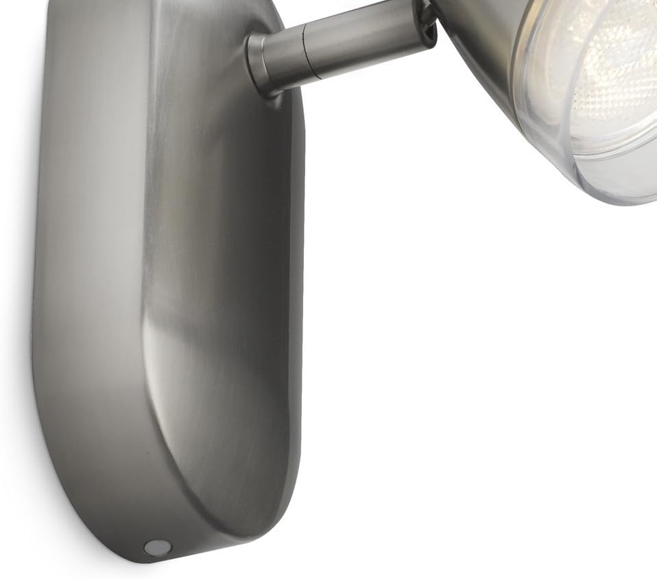 Philips MyLiving Maple Single LED Spotlight, 1 x 4 W - Matt Chrome, Single Bar - Image 4