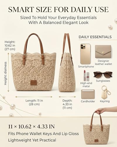 Bolso Vintage de Encaje para Mujer miniatura 4