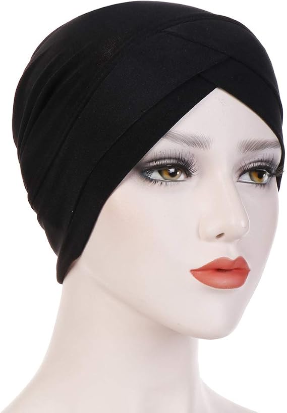 Hijab Cap Under Scarf Black Hijab 