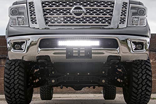 Rough Country 20" Black Series Led Bumper Kit For 16-21 Nissan Titan Xd - 70645 #TOP4