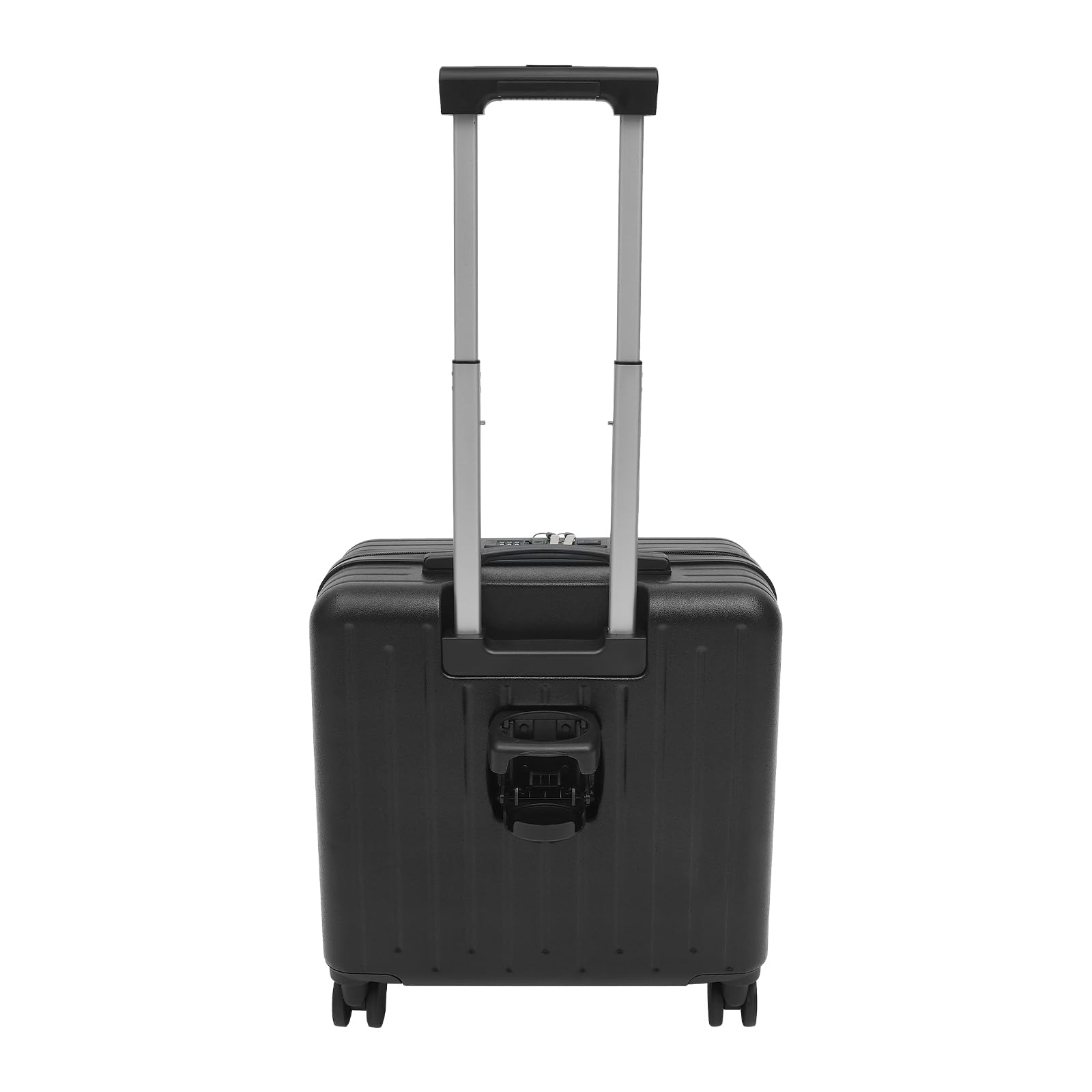 Maleta de mano para negocios de 18 pulgadas con compartimento para laptop, maleta con ruedas y cerradura de combinación, puerto USB, compartimento frontal de 180°, maleta de piloto para viaje