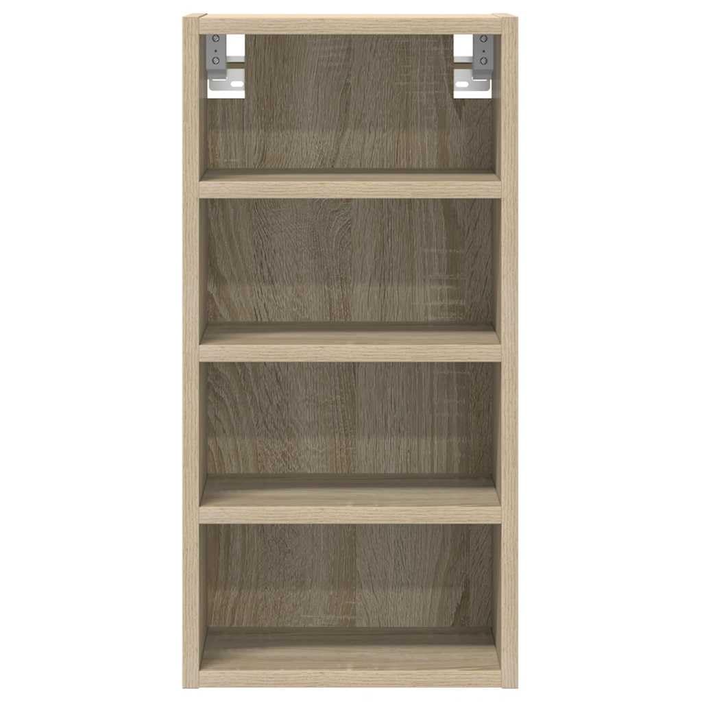 Tomostar Meuble Haut de Cuisine, Armoire Suspendue Armoire Murale Cuisine Riga Chêne Sonoma 30x29,5x60 cm Bois d'ingénierie