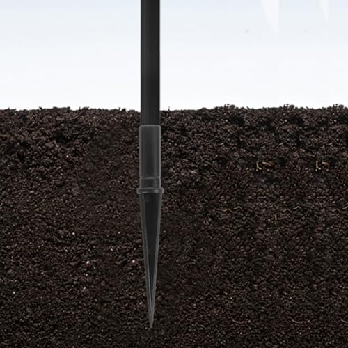 Estacas de jardín decorativas para guirnaldas solares en patios, terrazas y caminos exteriores 6