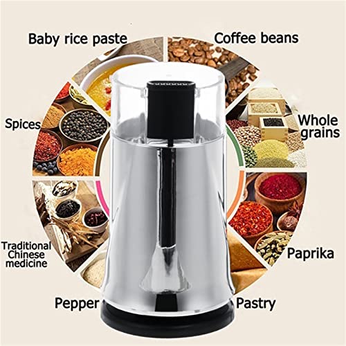 CHIBO Amoladora de café, Molinillo de café eléctrico de 200W Grano de Grano Pimienta de semilla Especias Hierbas Hierbas… - Imagen 7