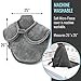 DMI XL Plush Micro-Fleece Neck and Shoulder Heating Pad, Contoured Heat Therapy Sooths Stiff and Tired Muscles, 2-Hour Auto Shut-Off, 3 Heat Settings, FSA and HSA Eligible
