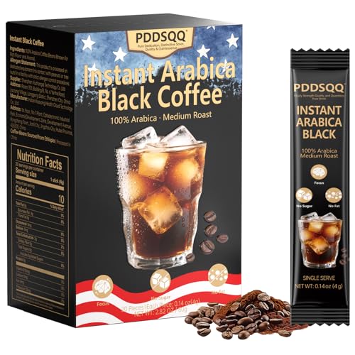 Instant Coffee Packets 100% Arabica