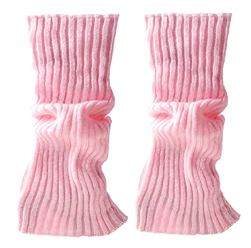 Image of Warm Woolen Socks For Women Solid Leg Covers Socks For Autumn And Winter Knitting