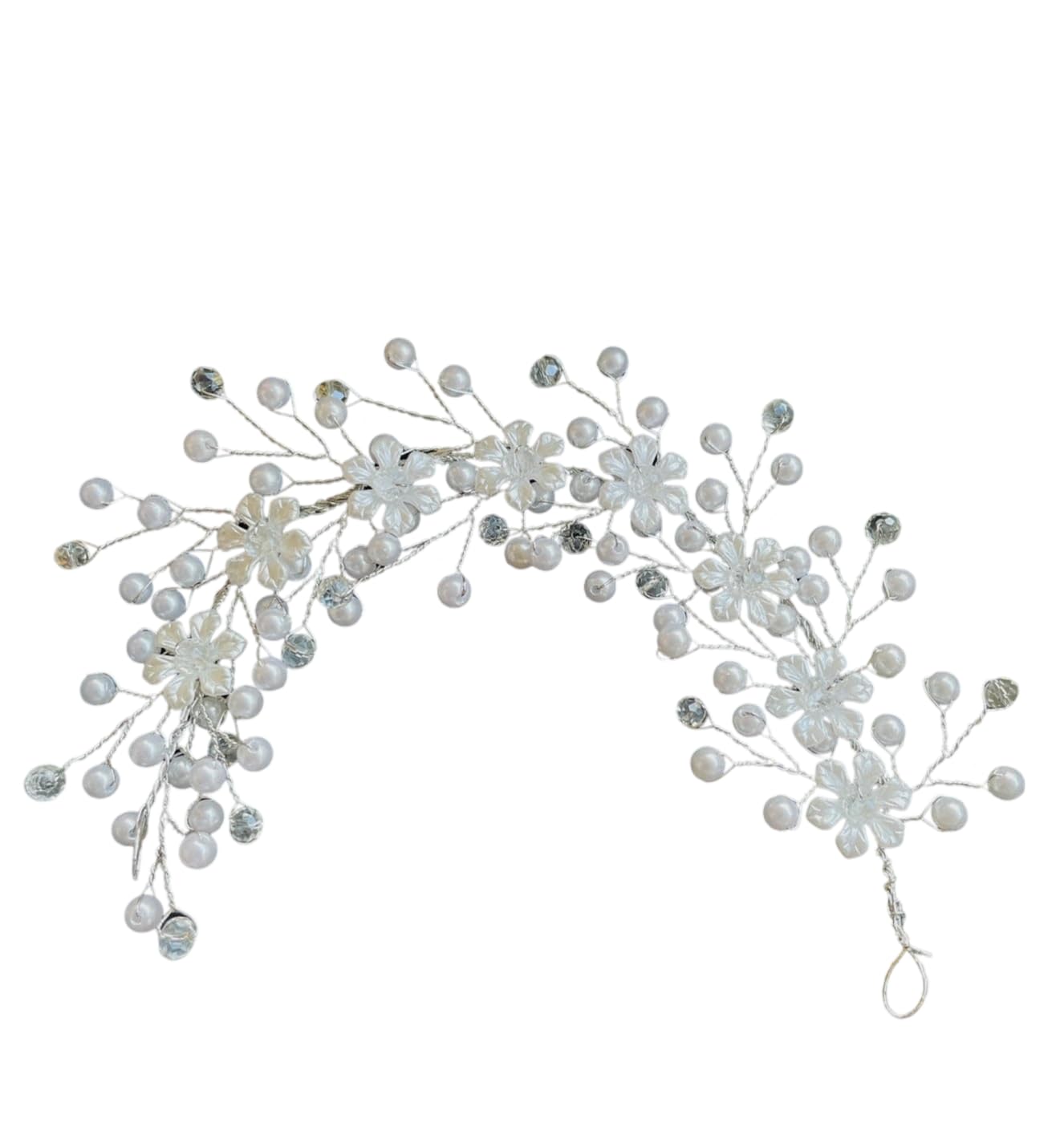 See full amazon price history chart for Handicraft Kottage Pearl & Crystal Wedding Bridal Beautiful Designer Hair Vine Accessories/Veni/Tiara/Hair Pin/Juda Pin For Women & Girls (Silver) (White) Handicraft Kottage Pearl & Crystal Wedding Bridal Beautiful Designer Hair Vine Accessories/Veni/Tiara/Hair Pin/Juda Pin For Women & Girls (Silver) (White) (B0D2J2N79C) Amazon Price History, Amazon Price Tracker