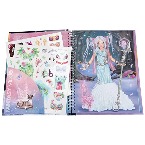 Depesche 10727 - Libro da colorare con luce e