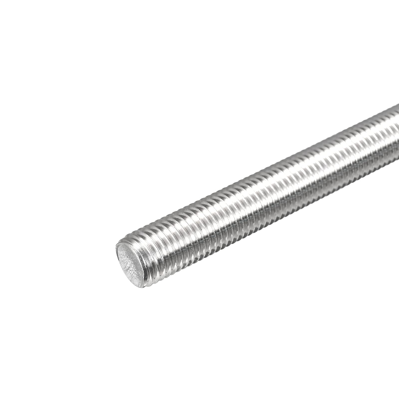 sourcing map Tige entièrement filetée M16 x 350 mm, pas de filetage de 2 mm, en acier inoxydable 304, tige filetée à droite