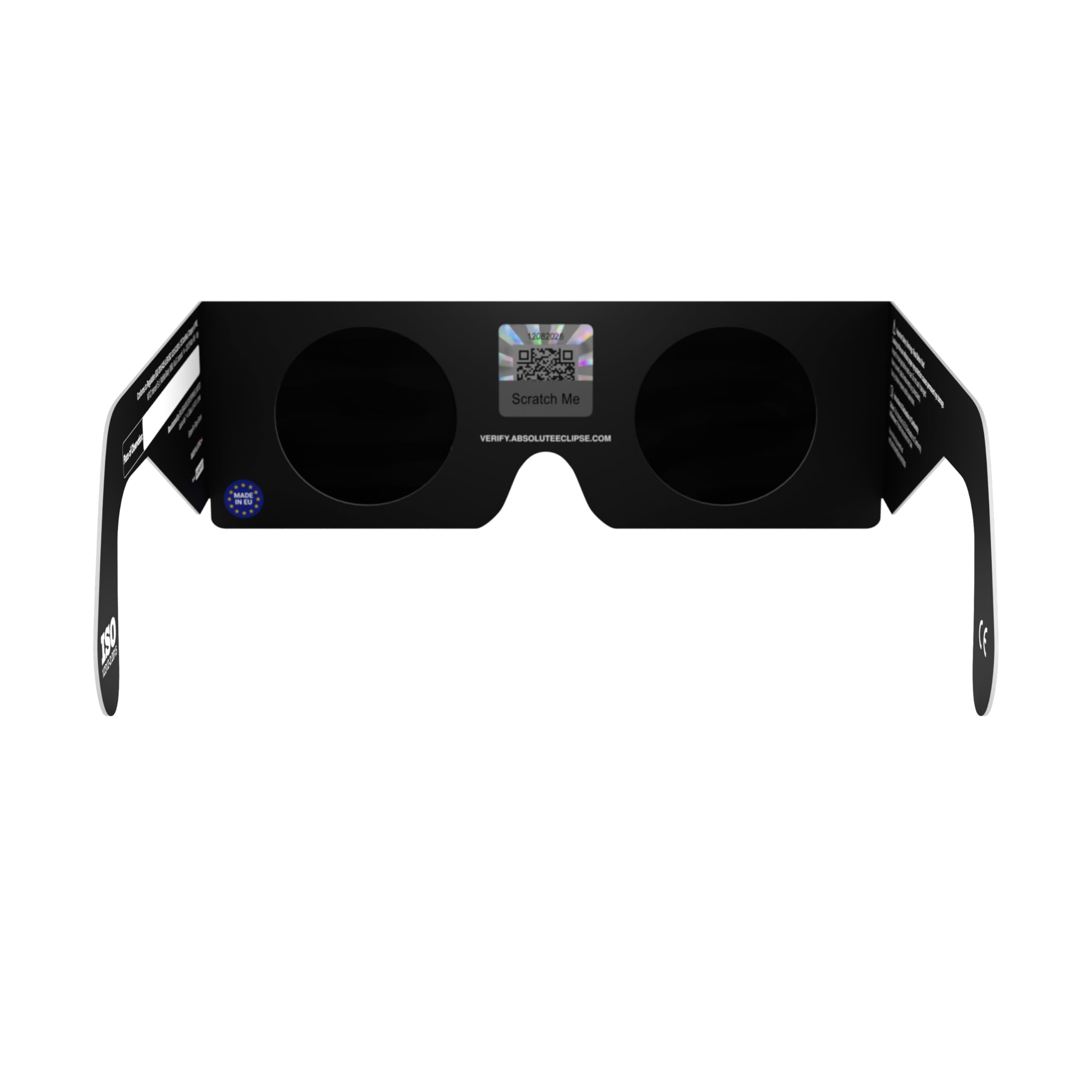 Absolute Eclipse Okulary Sunburst Solar Eclipse Bulk Wholesale – testowane przez ISO 12312-2 i certyfikat CE – zalecany przez AAS producent UE – 2026 Eclipse Europe