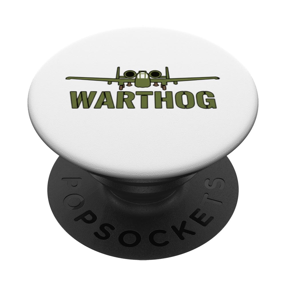 Aviation A-10 Warthog Military Jet PopSockets PopGrip Accessory