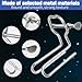Adjustable Anal Expander Vaginal Expander Anal Stretcher BDSM Toy Yoikun Stainless Steel Butt Plugs for Anal Trainer,Anal Plug Anal Toys for Men,Women and Beginners (B-2 Beads)