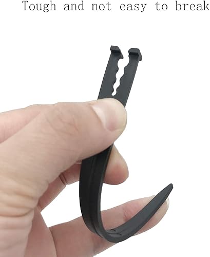 Miniatura 3 de 80 estacas de apoyo de goteo de riego de 1/8-1/4 pulgadas, manguera universal de tubería para jardines, flores, plantas, verduras