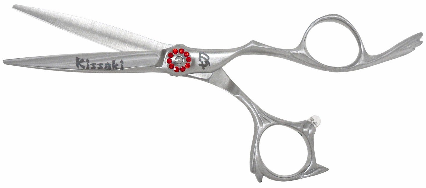 Kissaki Hair Scissors 5.5 inches Hou-Ou Satin Finished Hair Cutting Shears Hairdressing Scissors