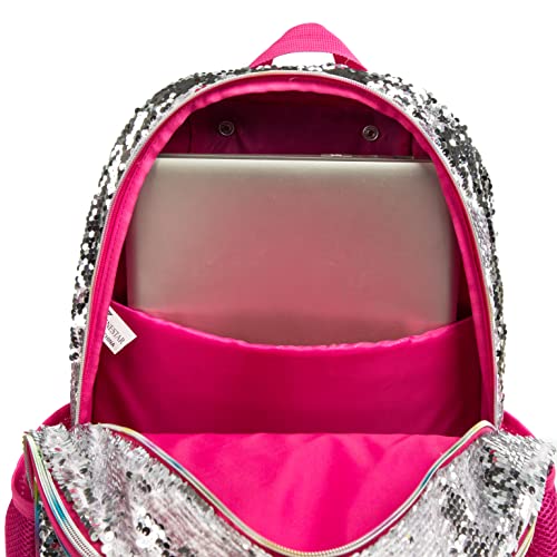 Meetbelify Sequin Backpack For Girls Sparkly Panda Backpacks With Lunch Box For Elementary Preschool Students Cute Bookbag For School #TOP5