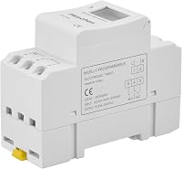 Heschen Digitális LCD Heti Programozható Időkapcsoló Relé 220-240V 16A DIN Sínre THC15A 5
