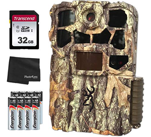 Promo 40% OFF Browning BTC 7-4K Edge Recon Force Edge 32MP 4K Trail Camera + 32GB SD Card, 8 AA Batteries and Lens Cleaning Cloth