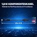 GERUI Komponentenkabel für PS2/PS3, 1,8 m(6ft) YPbPr YUV Kabel für PlayStation 2 und für PlayStation 3, Component AV Kabel mit 5 Cinch-Anschlüssen für TV und Beamer