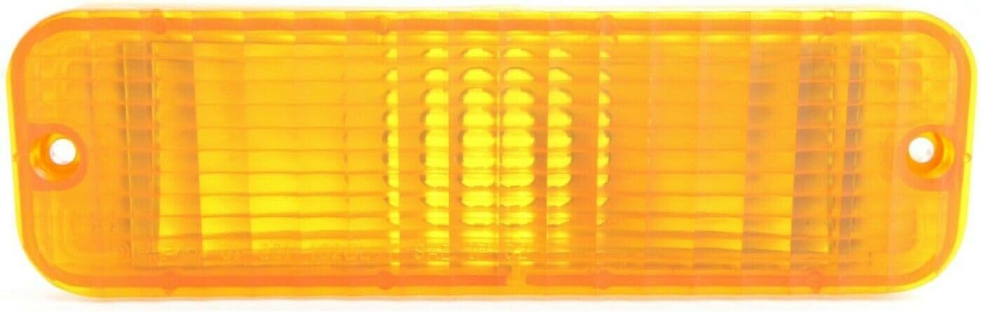 Signal Light Assembly 2pcs Left Right Amber Turn Lamp for Ford Ranger 1983-1988 Plastic Lens without Bulbs Signal Light FO2520103 E3TZ13201A