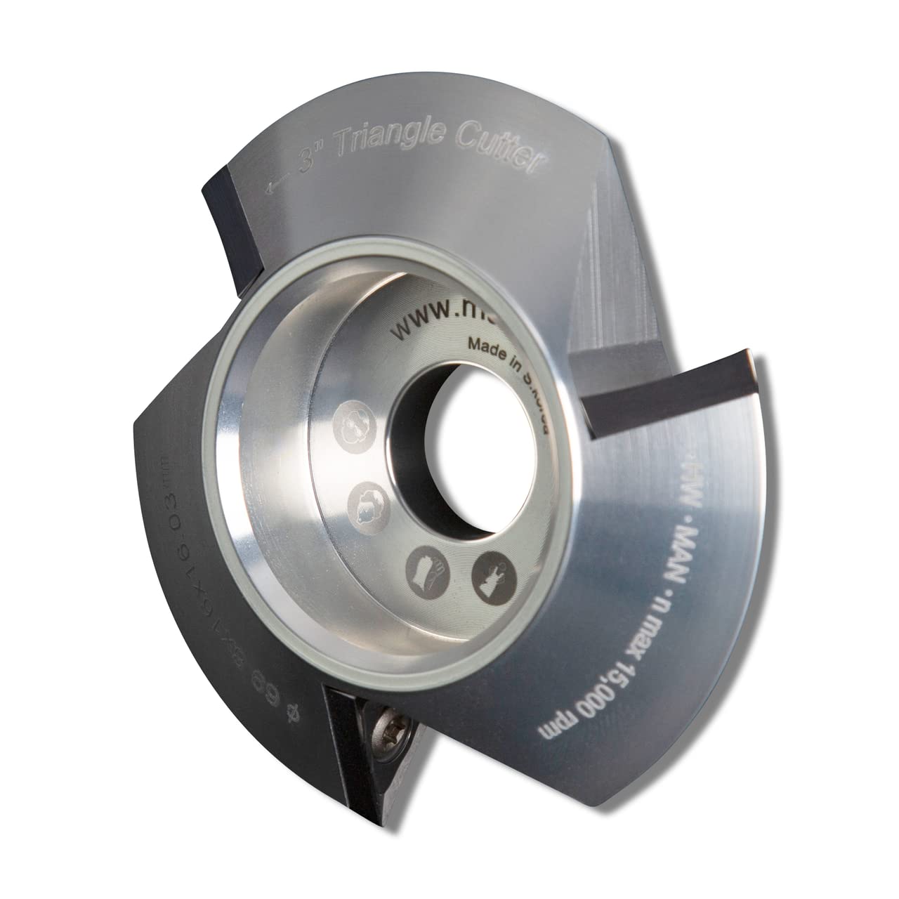 Manpa Power Carving 2" Triangle Cutter - 9mm | Manpa Tools Aust