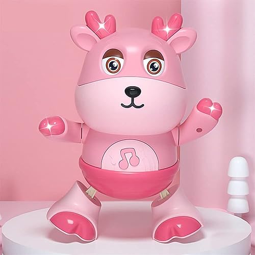 Miniatura 3 de Vucootli Lindos juguetes musicales de vaca bebé, juguete musical de vaca bailarinavenado con música y luces LED, juguetes musicales educativos para