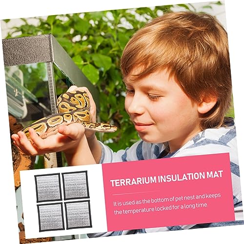 Set de 4 calentadores para reptiles con película reflectiva miniatura 2