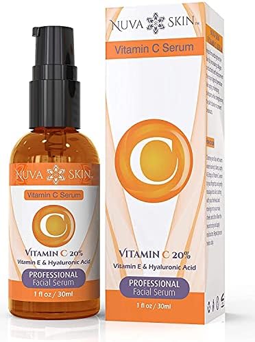 Vitamin C Serum for Face - Face Serum Vitamin C and Hyaluronic Acid, Anti Aging serum, Brightening Serum, Brightening Face Serum with Vitamin C Oil, Facial Serum for Collagen Production & Reduced Acne