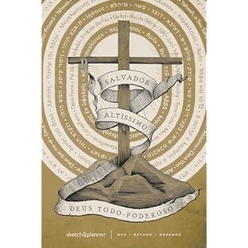 Capa do livro Sketch & Planner - Os nomes de Deus - Cruz: Ore, Estude, Desenhe: 2
