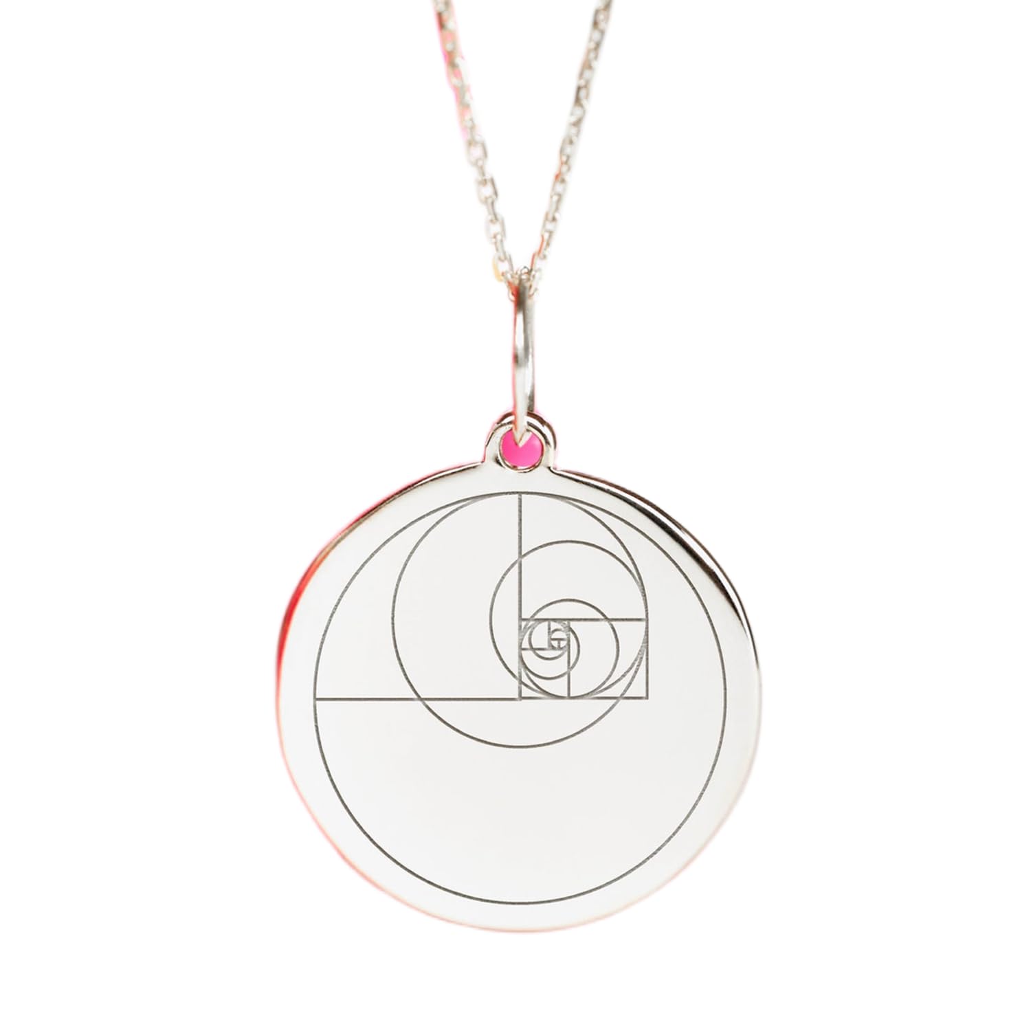 Collar de Fibonacci de plata 925 ideal para lucir un estilo diario sofisticado 4