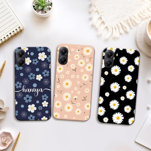 Image of COLORflow Back Cover Compatible with Poco X7 Pro 5G | Daisy Garden Customized Back Cover Compatible with Poco X7 Pro 5G