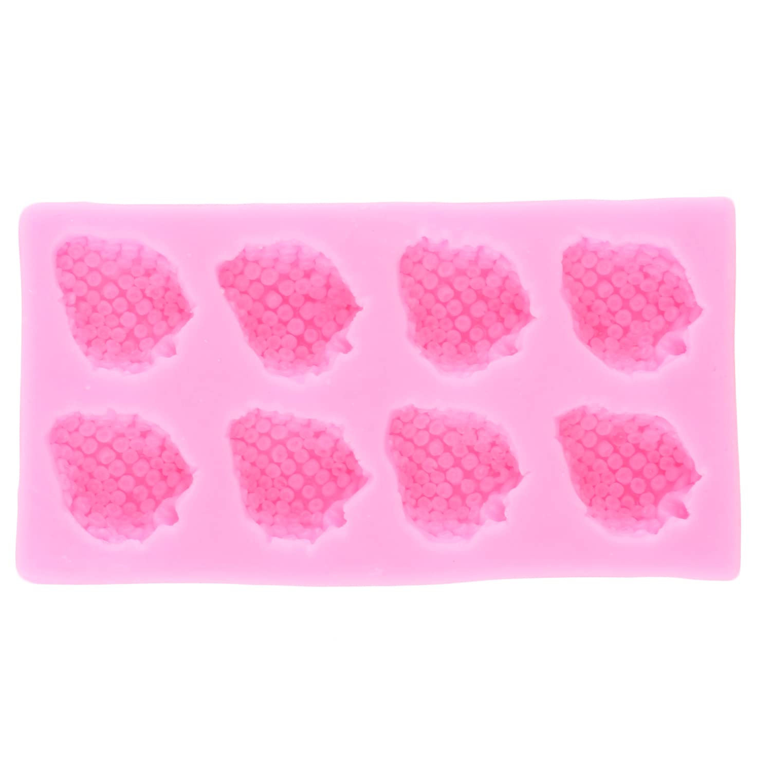 XMOLDNMS Strawberry Silicone Moulds Mini Strawberry Fondant Mould Fruit Chocolate Candy Moulds for Cake Decorating Cupcake Topper Gum Paste Polymer Clay - Image 3