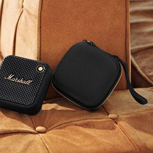 Funda Estuche Compatible Marshall Willen Altavoz Bluetooth Portátil,Bolso Protectora Viaje Cubrir(Gold)