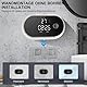 Seifenspender Automatisch Wandbefestigung Schaumseifenspender Elektrischer Soap Dispenser No Touch Wandmontage Sensor Seifenschaumspender Kunststoff Küche Bathroom Schaumspender Weiß