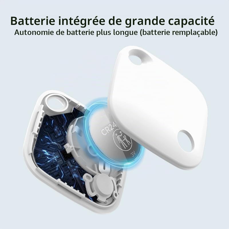 ITagPro - ITag Pro la Solution Tout-en-Un pour ne Plus jamais Perdre Vos Objets de Valeur (Android-System Noir*2)