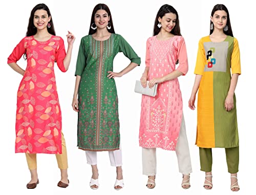 Image of Women's Crepe Straight Kurta