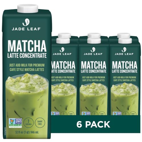 Image of Jade Leaf Matcha Latte Concentrate, 6x 32oz Cartons
