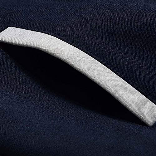 Manluodanni Men's Fleece Hooed Hoodies Thick Wool Warm Winter Jacket Coats Gray Xxl #TOP4