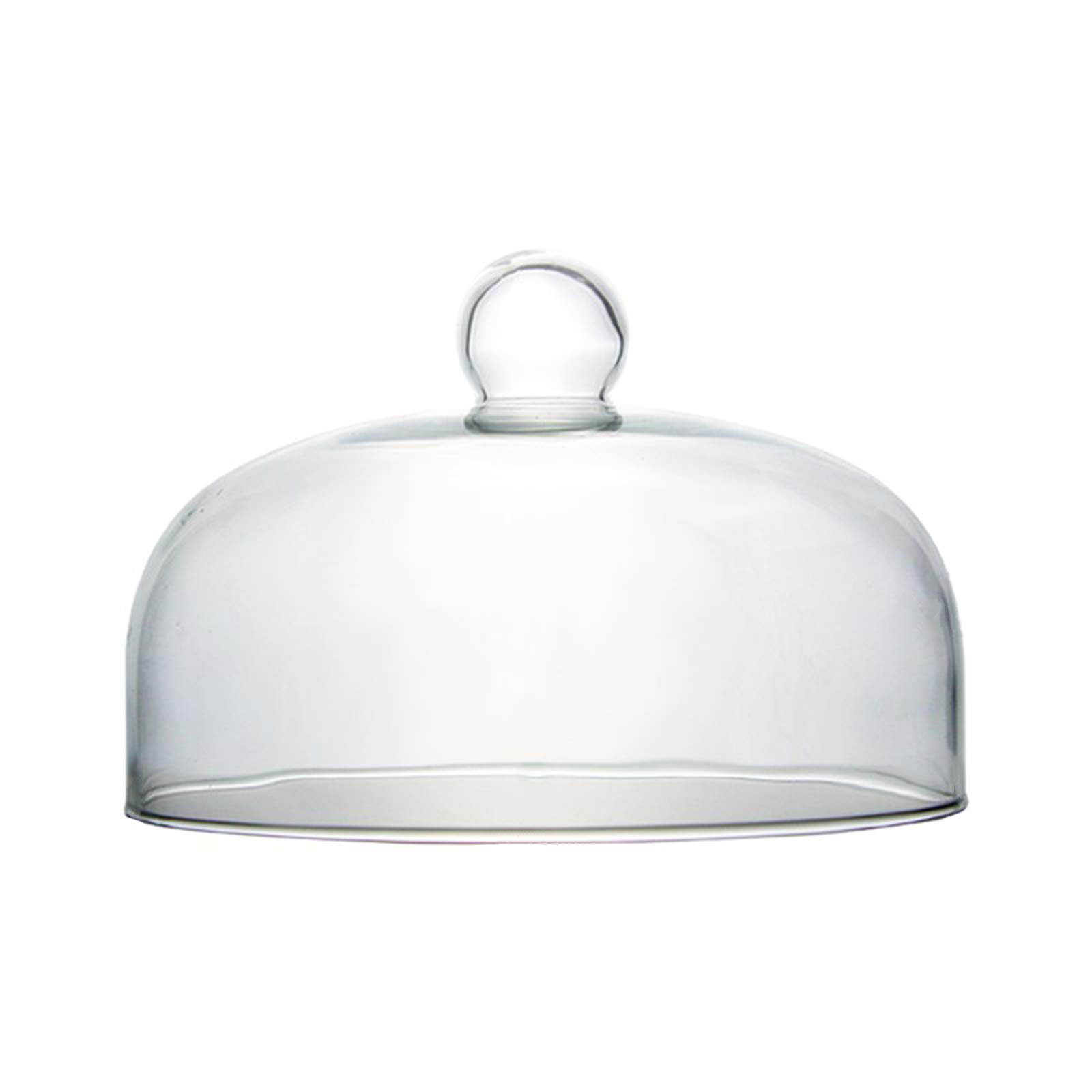 Copertura per Alimenti, Campana Coperchio Microonde,Cupola per Torta,Copertura a Cupola in Vetro Resistente,Coperchi per Conservazione Alimenti Riutilizzabili,Coperchi a Cupola per Frutta da