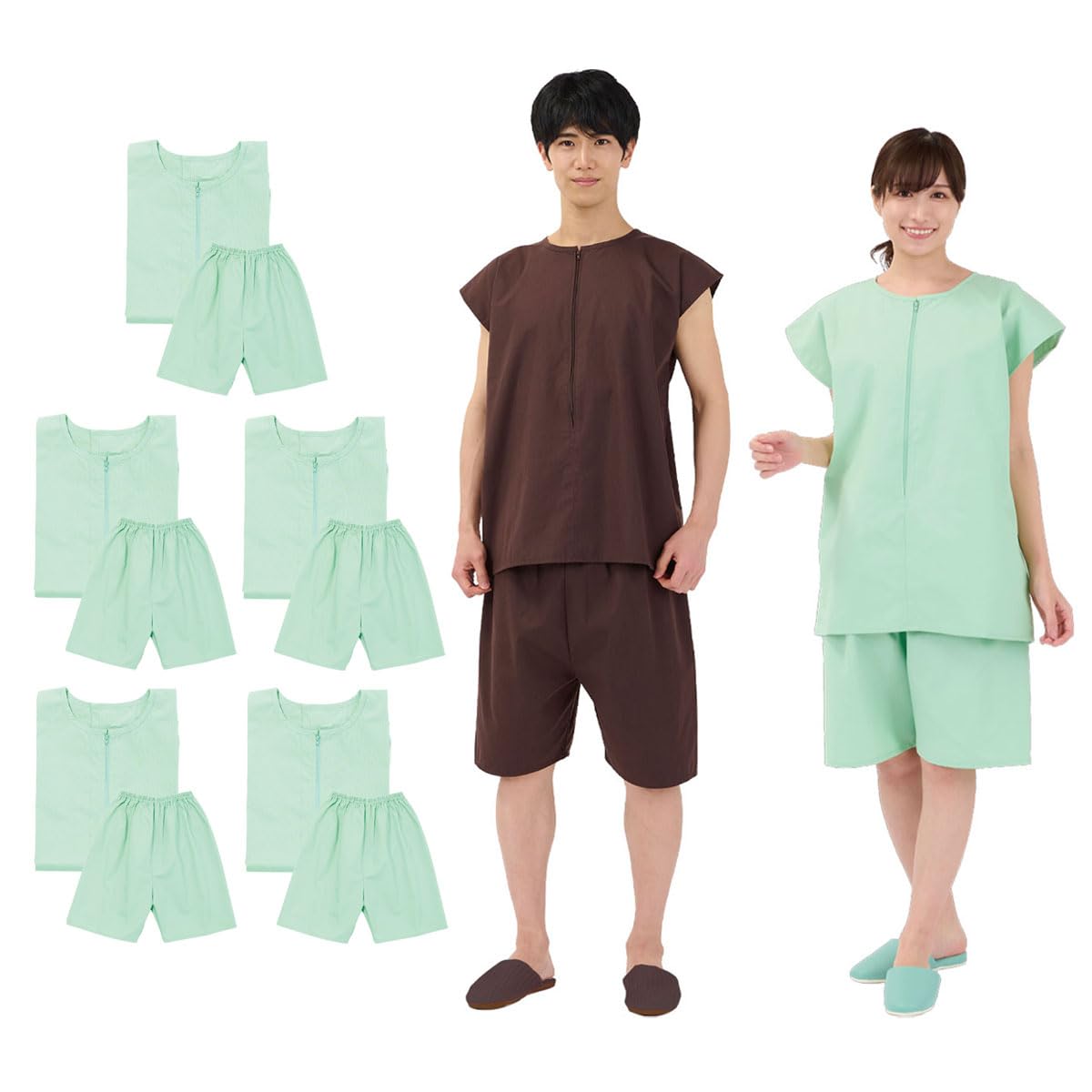 Amazon.co.jp: [トワテック] 【5着セット】 鍼灸患者着 3Lサイズ