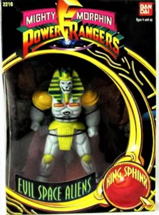 Miniatura 2 de Mighty Morphin Power Ranger 9" Evil Space Alien - King Sphinx
