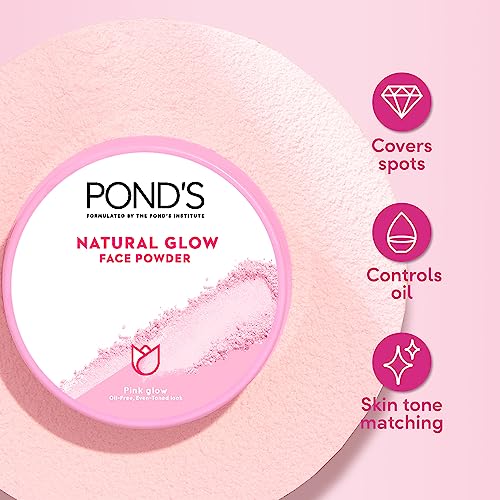 Pond's Natural Glow Face Powder, Pink Glow - 30G - Image 4