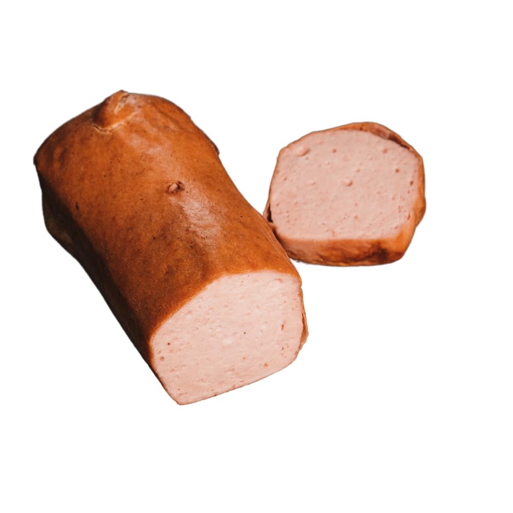 Leberkäse – ca. 500 g | Rauchofen-Fleischkäse aus Schwein & Rind | Zum Backen oder kalt genießen | Kumitzberg Feinkost