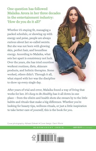 Image of It's Easy to Be Healthy: Malaika's Guide to Living a Good Life - A Bestseller Wellness Guide to Fitness, Nutrition, Beauty and Healthy Living