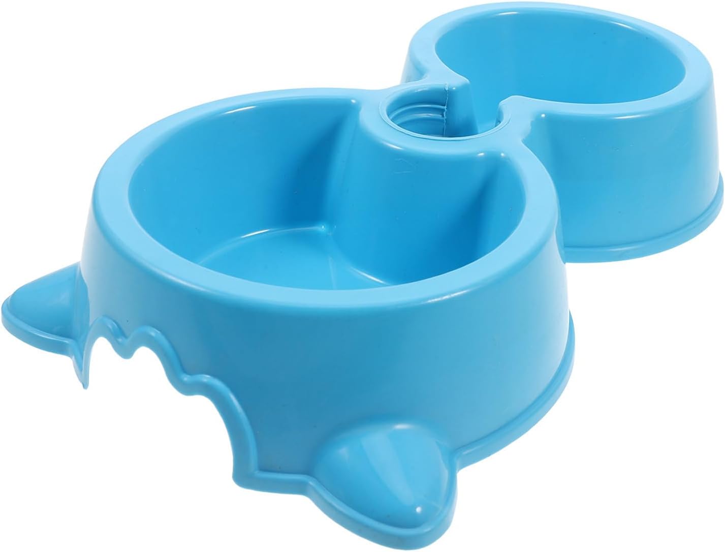 Alipis Automatic Pet Feeding Bowl and Water Bottle Insert Easy to Clean Abs Material with Dual Bowl Design for Busy Pet Owners for Suitable for Dogs and Cats