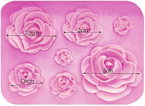 Miniatura 4 de Molde de silicona para tartas de chocolate, herramientas de decoración de tartas de boda, fondant, Sugarcraft Cake Bakeware